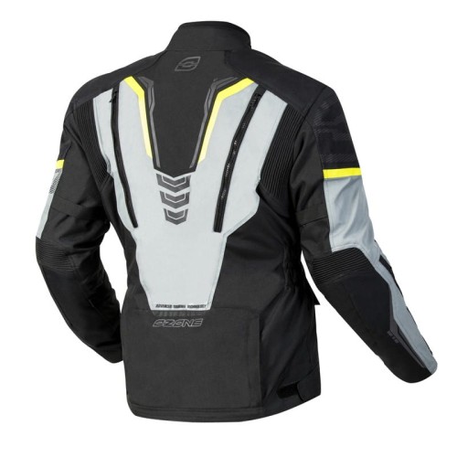 Przejdź do produktu KURTKA TEKSTYLNA OZONE TOUR III BLACK/GREY/FLUO YELLOW 