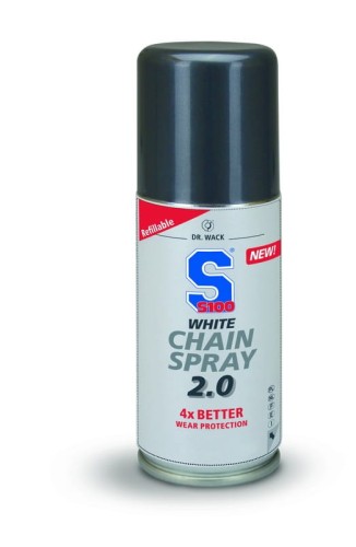 Przejdź do produktu SMAR DO ŁAŃCUCHA W SPRAYU S100 CHAIN LUBE WHITE 100ML