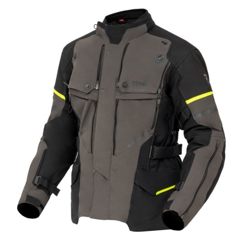 Przejdź do produktu KURTKA TEKSTYLNA REBELHORN RANGE ANTHRACITE/BLACK/FLUO YELLOW 