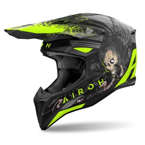 Przejdź do produktu KASK AIROH WRAAAP DARKNESS MATT