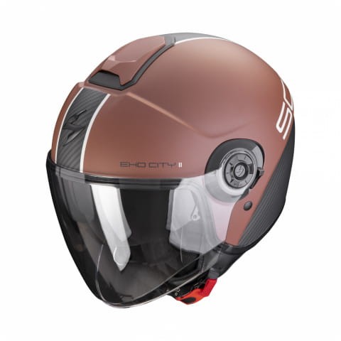 Przejdź do produktu SCORPION KASK EXO-CITY II CARBO MAT BROWN-BK