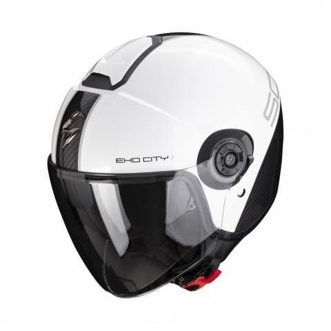 Przejdź do produktu SCORPION KASK EXO-CITY II CARBO WHITE-BLACK