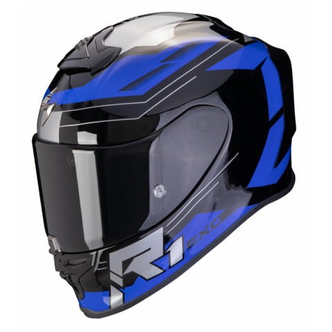 Przejdź do produktu SCORPION KASK EXO-R1 AIR BLAZE BLACK-BLUE