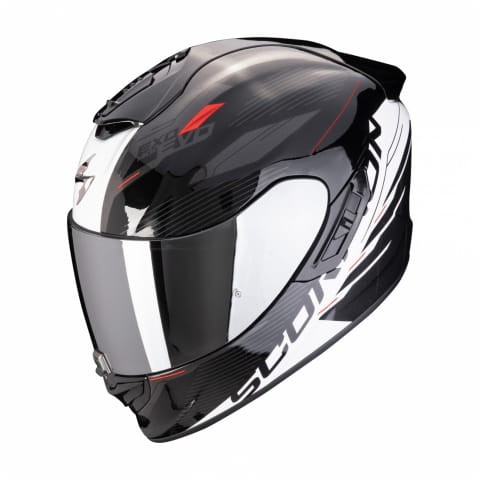 Przejdź do produktu SCORPION KASK EXO-1400 II LUMA BLACK-WHITE