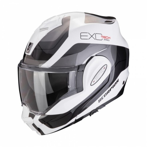 Przejdź do produktu SCORPION KASK EXO-TECH PRO COMMUTA WHITE-SILVER