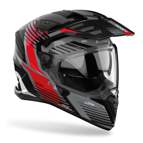 Przejdź do produktu Kask Airoh Bandit Spicy Red Gloss