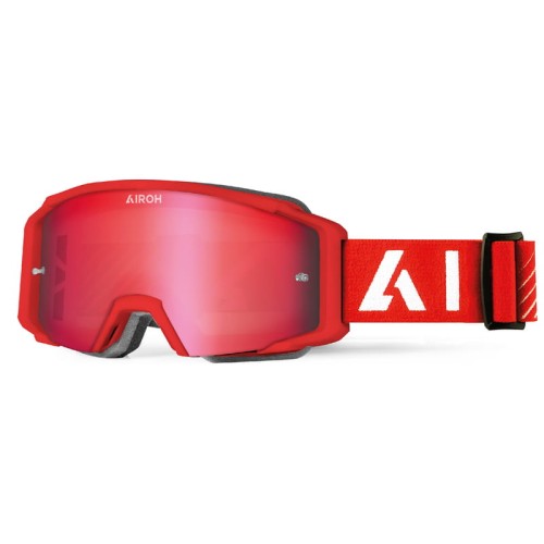 Przejdź do produktu Gogle Airoh Blast Xr1 Red Matt - Szyba Blue Mirrored (1 Szyba W Zestawie)