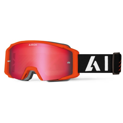 Przejdź do produktu Gogle Airoh Blast Xr1 Orange Matt - Szyba Red Mirrored (1 Szyba W Zestawie)