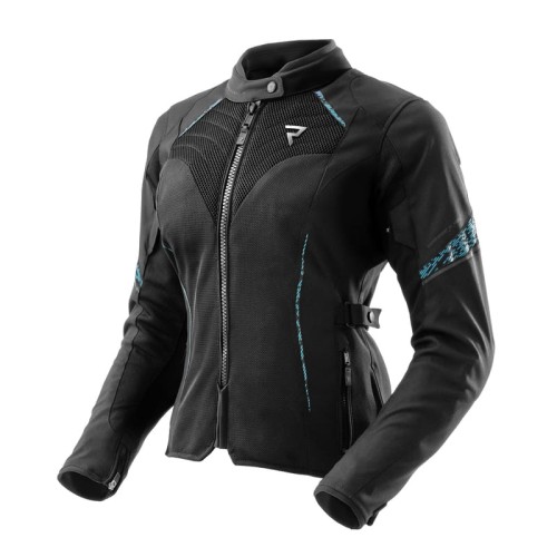 Przejdź do produktu Kurtka Tekstylna Rebelhorn Jax Lady Black/Blue Lagoon