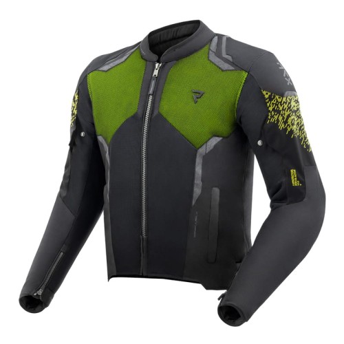 Przejdź do produktu Kurtka Tekstylna Rebelhorn Jax Black/Fluo Yellow