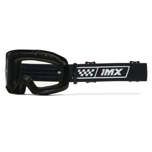 Przejdź do produktu Gogle Imx Endurance Race Black Gloss/White - Szyba Iridium Gold + Clear (2 Szyby W Zestawie)