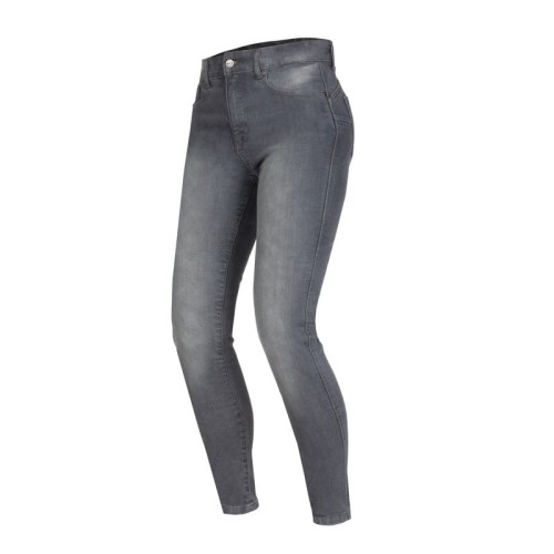 Przejdź do produktu JEANSY MOTOCYKLOWE DAMSKIE OZONE STRIKER SLIM FIT WASHED GREY 24/30