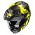 KASK MOTOCYKLOWY HJC I80 ROKI BLACK YELLOW