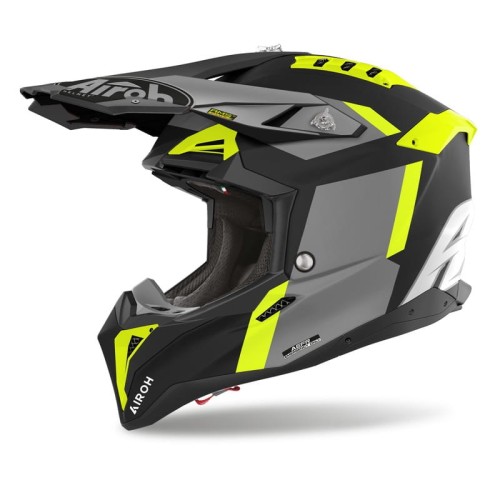 Przejdź do produktu KASK MOTOCYKLOWY AIROH AVIATOR 3 GLORY YELLOW MATT