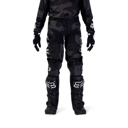 SPODNIE FOX JUNIOR 180 BNKR BLACK CAMO
