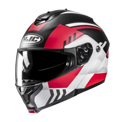 Przejdź do produktu KASK MOTOCYKLOWY HJC C91N KAON BLACK RED