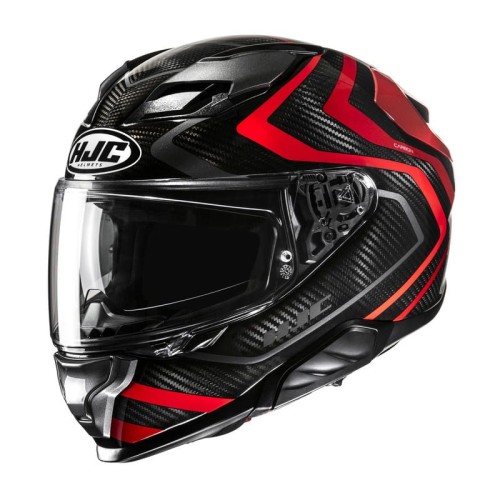 Przejdź do produktu KASK MOTOCYKLOWY HJC F71 CARBON NEVIO BLACK RED