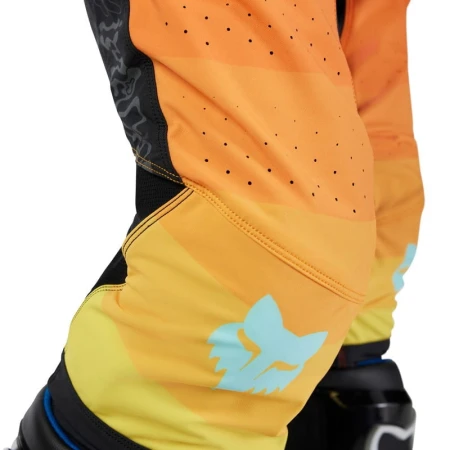 SPODNIE FOX FLEXAIR GRID BLACK/ORANGE