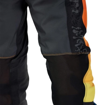 SPODNIE FOX FLEXAIR GRID BLACK/ORANGE