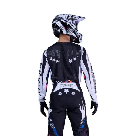 BLUZA FOX 180 IMAGE COSMO WHITE/BLACK