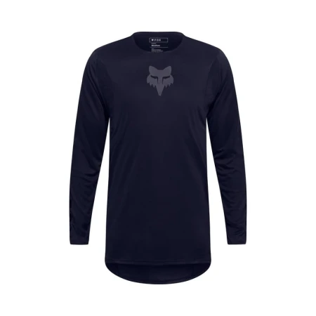BLUZA FOX FLEXAIR BLACKOUT BLACK