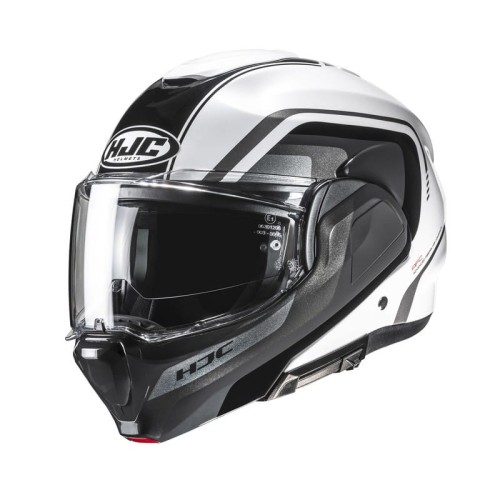 Przejdź do produktu KASK MOTOCYKLOWY HJC F100 REFF GREY WHITE
