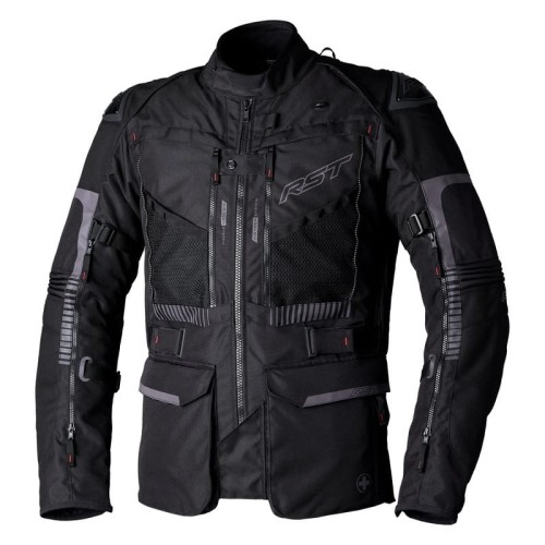 Przejdź do produktu KURTKA MOTOCYKLOWA TEKSTYLNA RST RANGER BLACK BLACK