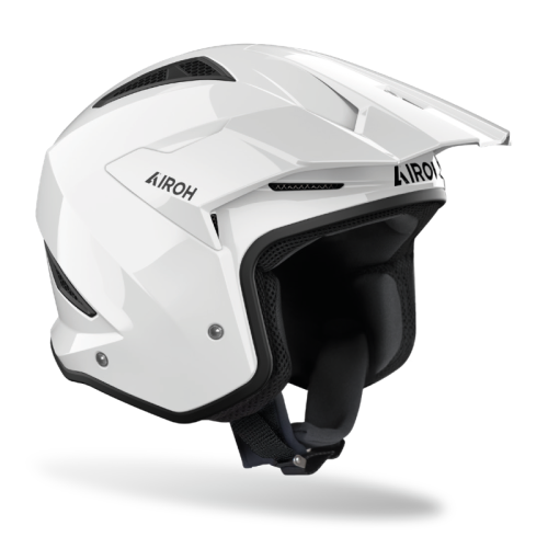 Przejdź do produktu KASK MOTOCYKLOWY AIROH TRR 2 COLOR WHITE GLOSS