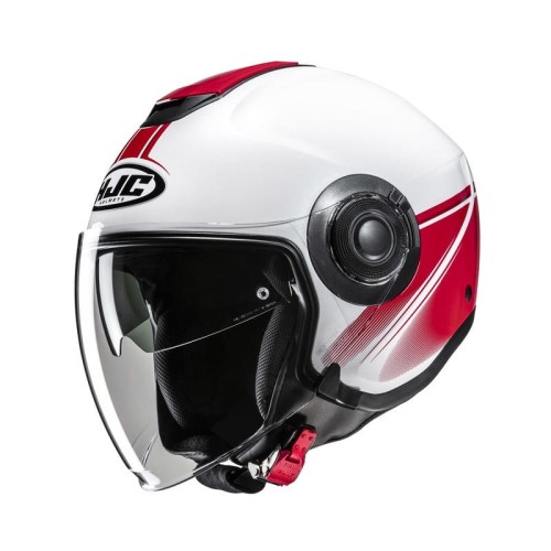 Przejdź do produktu KASK MOTOCYKLOWY HJC I40N VISION WHITE RED