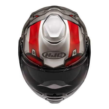 KASK MOTOCYKLOWY HJC F100 ANT-MAN MARVEL SILVER RED
