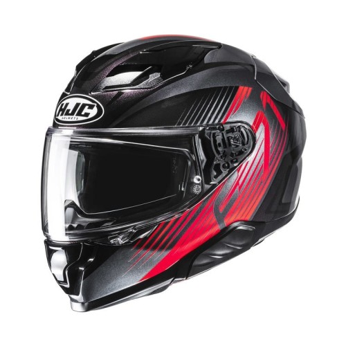 Przejdź do produktu KASK MOTOCYKLOWY HJC F71 CATOS BLACK RED