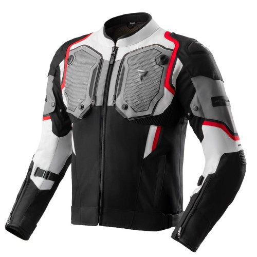 Przejdź do produktu Kurtka Tekstylna Rebelhorn Borg II Black/Grey/Red