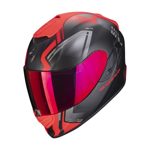 Przejdź do produktu SCORPION KASK EXO-1400 AIR CORSA MATT BLACK-RED