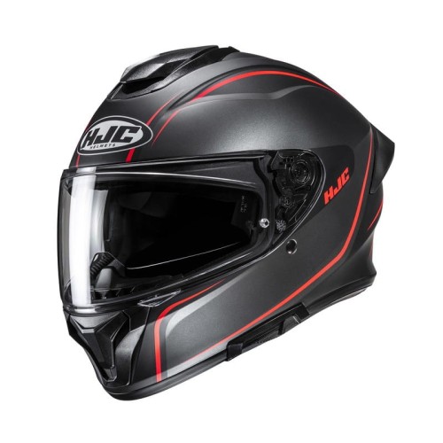 Przejdź do produktu KASK MOTOCYKLOWY HJC C71 QUEZ BLACK RED