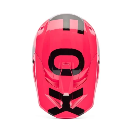 KASK MOTOCYKLOWY JUNIOR FOX V1 SHIELD PINK