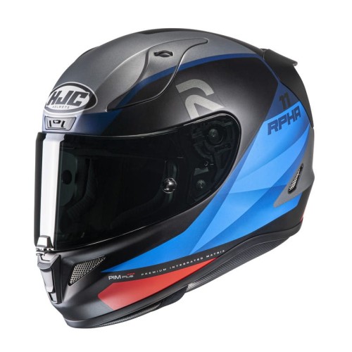 Przejdź do produktu KASK MOTOCYKLOWY HJC RPHA 11 TEXEN BLACK BLUE RED