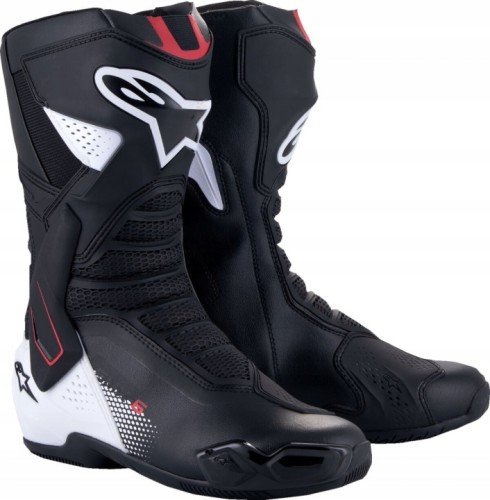 Przejdź do produktu ALPINESTARS BUTY SMX-6 V3 BLACK WHITE RED GRAPHIC