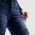 JEANSY MOTOCYKLOWE DAMSKIE REBELHORN AGNESS 2 WASHED BLUE MONOLAYER 24/30