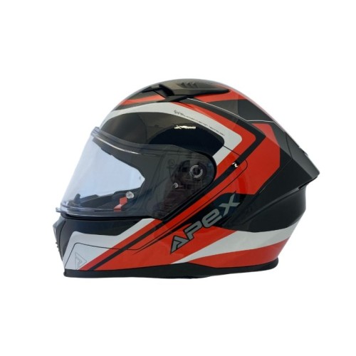 Przejdź do produktu APEX KASK FI100 VALENCIA RED WHITE BLACK
