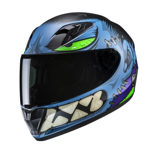Przejdź do produktu KASK MOTOCYKLOWY JUNIOR HJC Y10 FRANK BLUE RED
