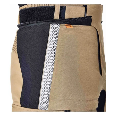 SPODNIE MOTOCYKLOWE TEKSTYLNE RST PRO SERIES ADVENTURE D3O SAND BLACK