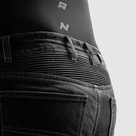 JEANSY MOTOCYKLOWE REBELHORN EAGLE 4 BLACK SLIM FIT 28/32