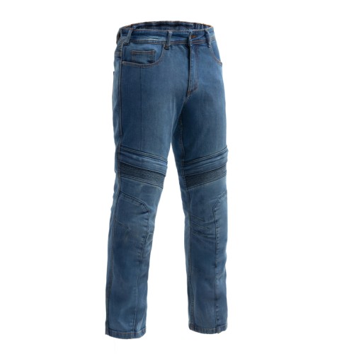 Przejdź do produktu JEANSY MOTOCYKLOWE BROGER MAVERICK WASHED BLUE 