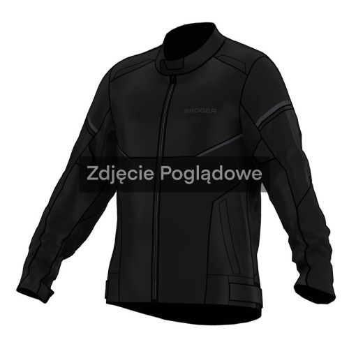 Przejdź do produktu KURTKA MOTOCYKLOWA TEKSTYLNA BROGER GRID BLACK