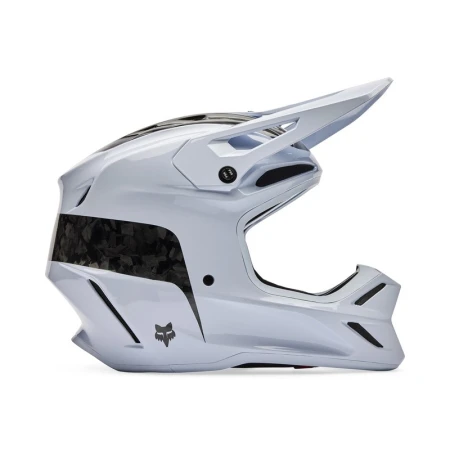 KASK MOTOCYKLOWY FOX V3 RS FRACTURE WHITE