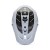 KASK MOTOCYKLOWY FOX V3 RS FRACTURE WHITE