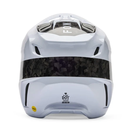 KASK MOTOCYKLOWY FOX V3 RS FRACTURE WHITE