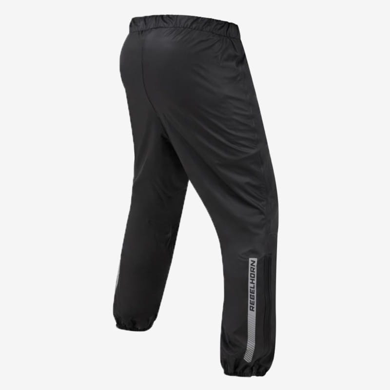 SPODNIE PRZECIWDESZCZOWE REBELHORN OCEAN BLACK XXS