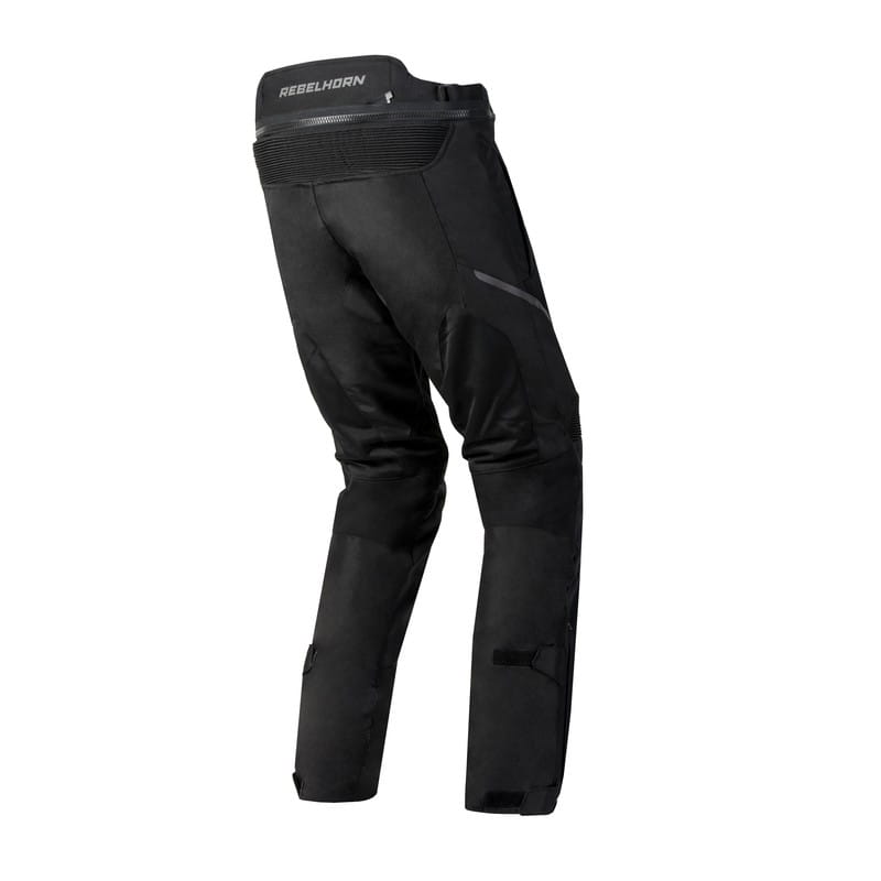 SPODNIE MOTOCYKLOWE TEKSTYLNE REBELHORN FLUX BLACK