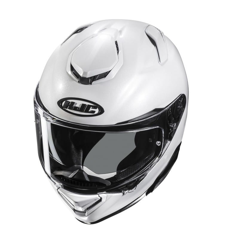 KASK MOTOCYKLOWY HJC RPHA72 SOLID PEARL WHITE